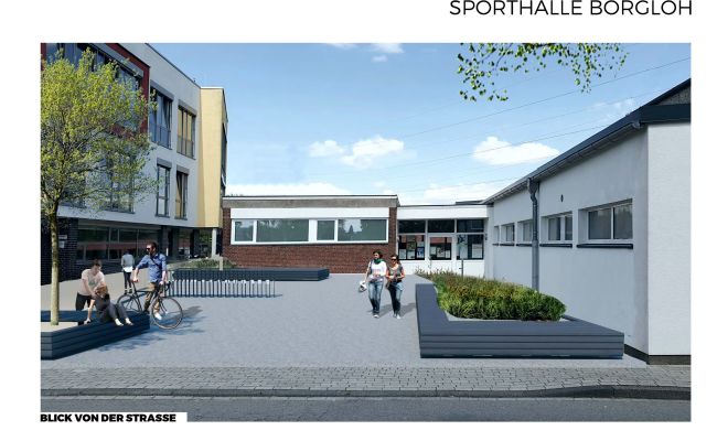 Image - Vorplatzgestaltung am Schulzentrum Borgloh